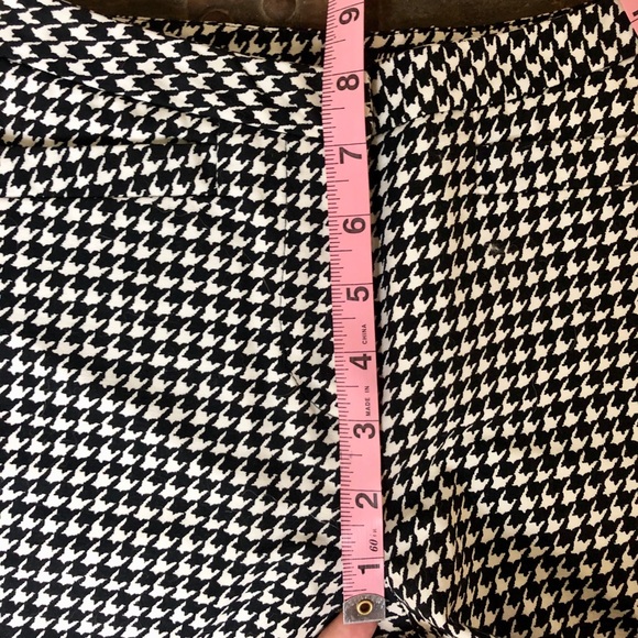 Houndstooth printed crop pants 🎱 - Picture 10 of 10